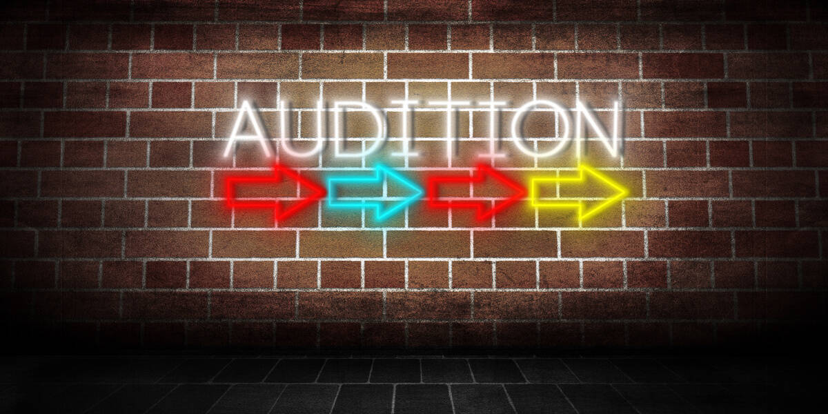 Pathway to the audition room