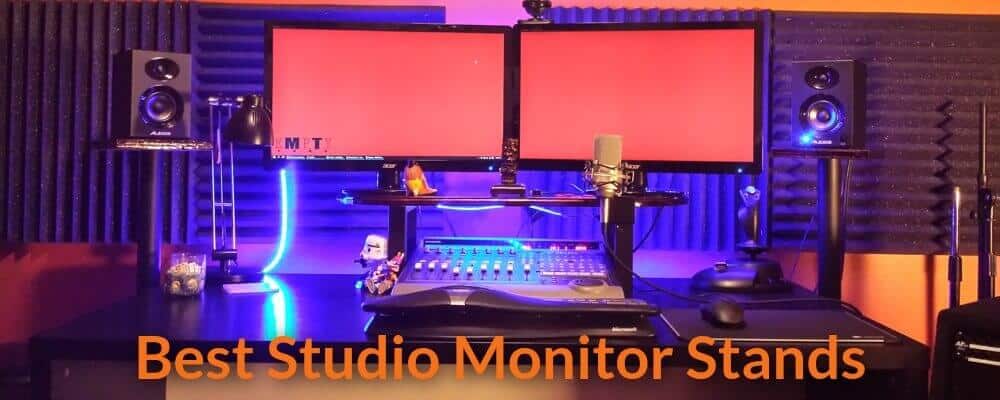 on stage studio monitor stands