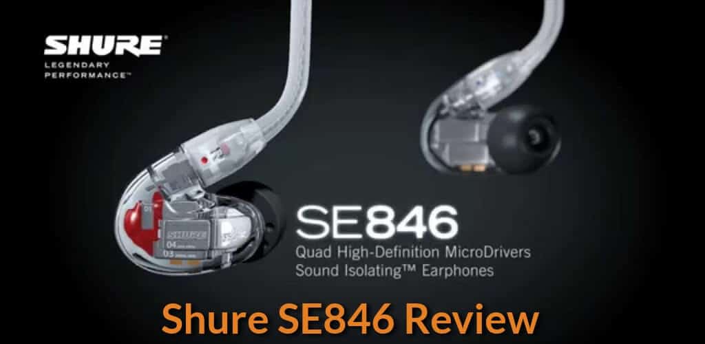 product photo of SE846 In-ear monitor.