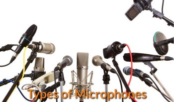 Different types of microphones that are suitable for singer and musician.