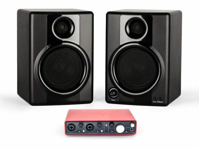 How To Connect Studio Monitors To Audio Interface